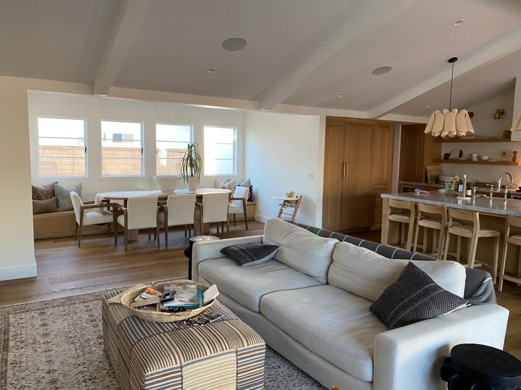 Finished interior space