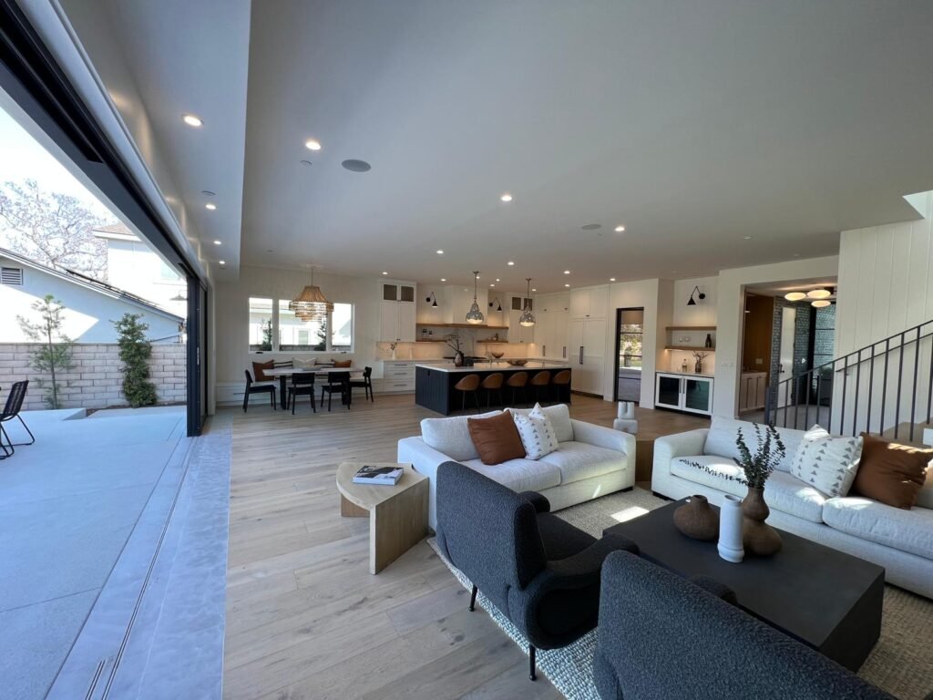 Finished interior space