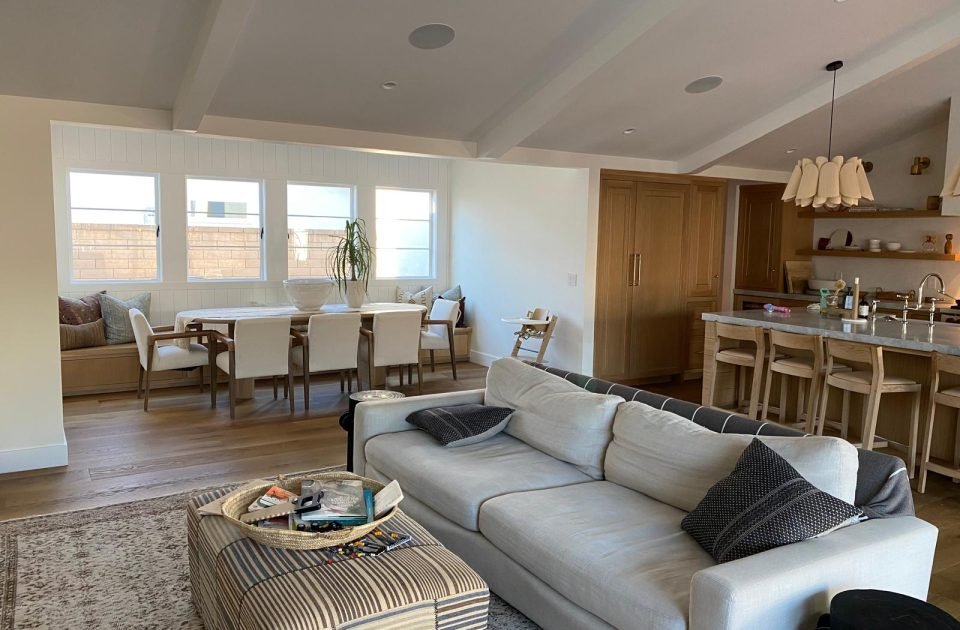Finished interior space