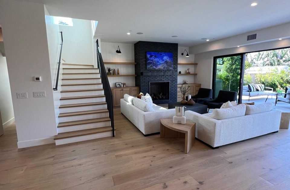 Finished interior space