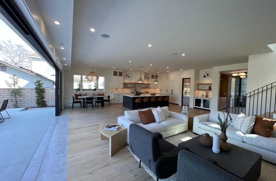 Finished interior space